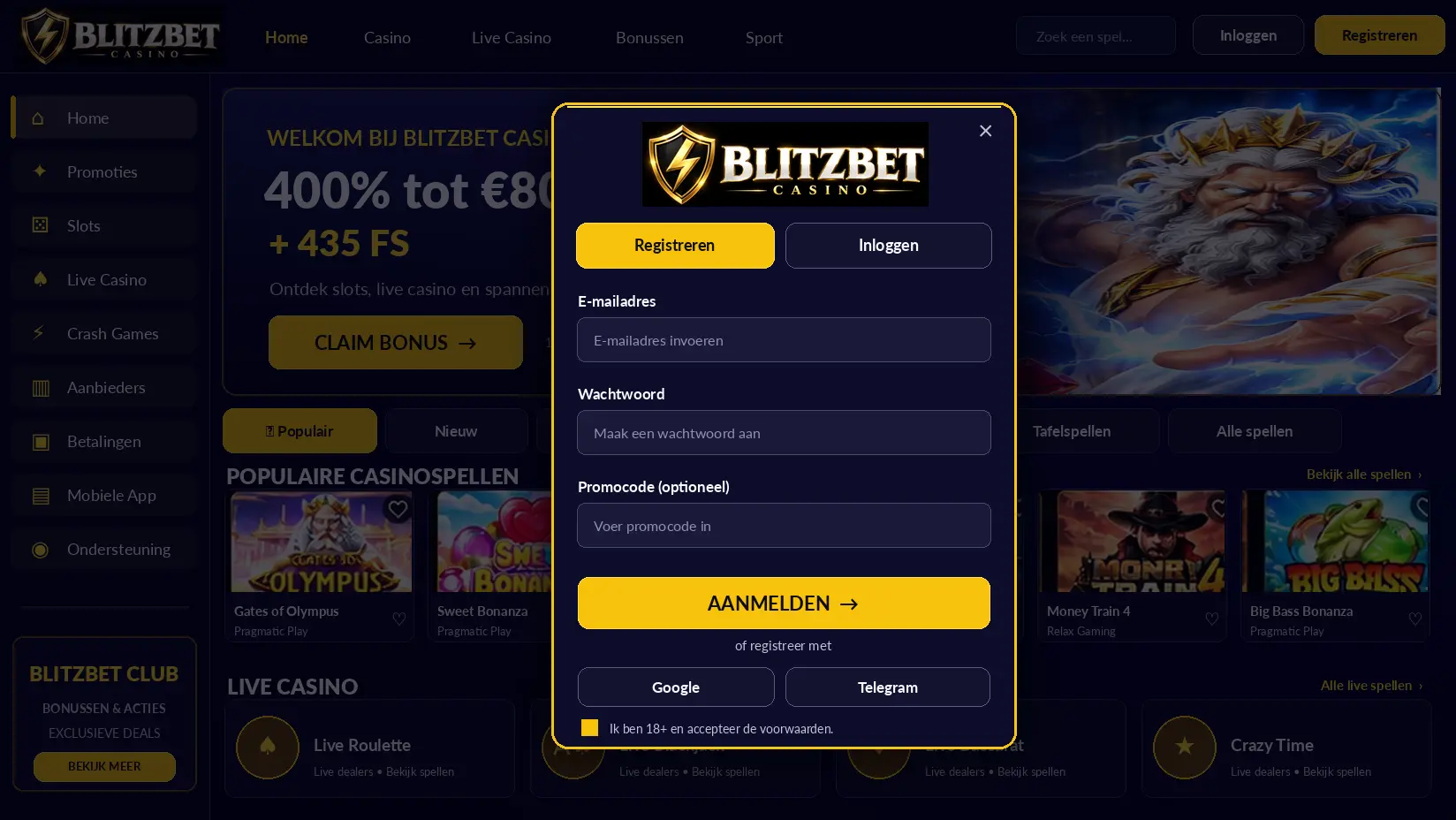 Blitzbet Casino Gids: Slots, Live Tafels en Uitbetalingen image 2