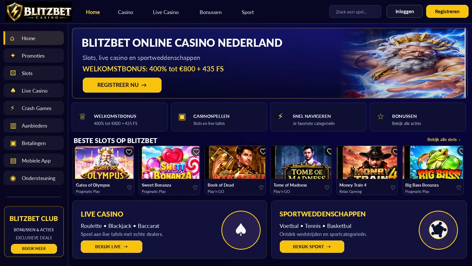 Blitzbet Casino Gids: Slots, Live Tafels en Uitbetalingen image 3